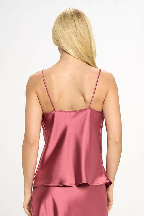 Silky Satin Tank Top